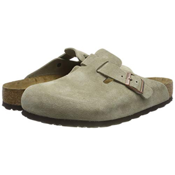 Birkenstock Boston Clogs Men's Comfort Footwear Beige Taupe