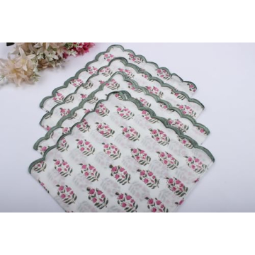 Stylish Cotton Napkin Set of 4 for Elegant Dining