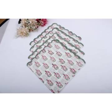 Stylish Cotton Napkin Set of 4 for Elegant Dining