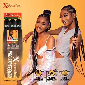 Sensationnel X-PRESSION Pre-Stretched Braiding Hair 58 Inch