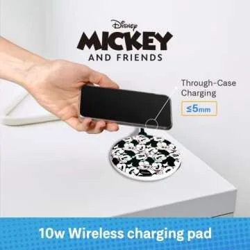 Buy iJoy x Disney Wireless Phone Charger Mickey Mouse Design