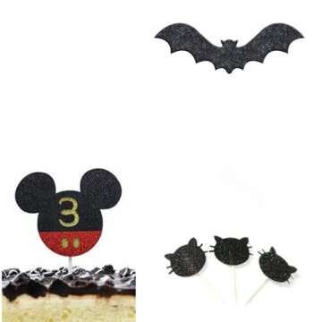 Black Glitter Cardstock (10 Sheets, 300gsm) Black Cardstock 12x12 Cardstock Paper Colored Cardstock (Black)