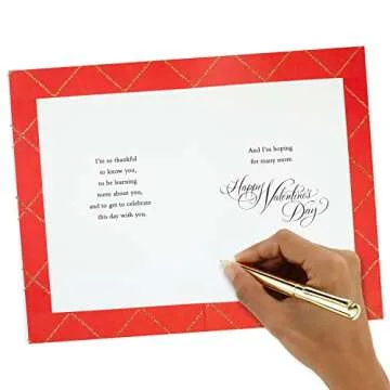 Hallmark Elegant Valentine's Day Card for New Couples