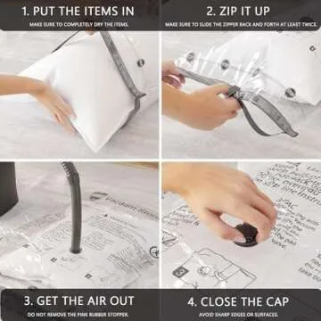 Vacuum Storage Bags - Space Saver Solution for Home