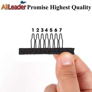 100 Pcs 7-Teeth Wig Combs - Durable Hair Accessories