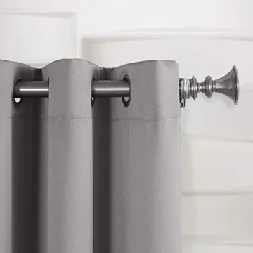 Sun Zero Becca Grommet Curtain Panel - Energy Efficient and Stylish