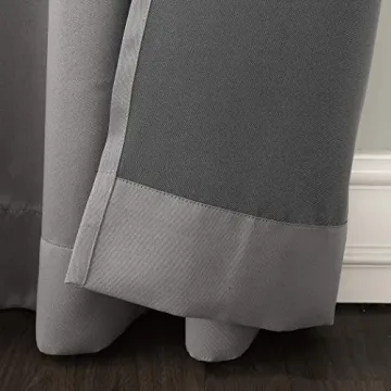 Sun Zero Becca Grommet Curtain Panel - Energy Efficient and Stylish