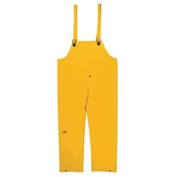 Durable Custom Leathercraft Men’s Yellow Bib Overalls