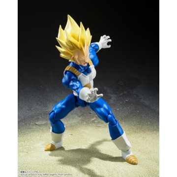 Bandai Spirits SHFiguarts Dragon Ball Z Super Saiyan Vegeta Figure