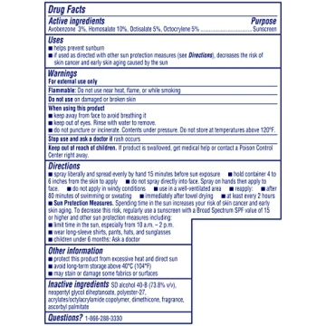 Coppertone Sunscreen Spray SPF 50, Broad Spectrum, Water Resistant for Kids, #1 Pediatrician Recommended Brand, 5.5 Ounce (Pack of 2)