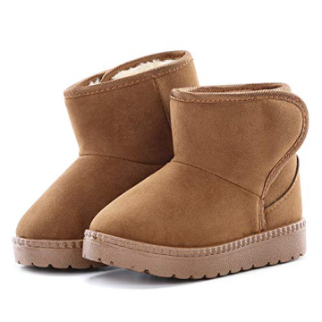 KDHAO Girls Boys Warm Winter Boots - Adorable Footwear for Kids