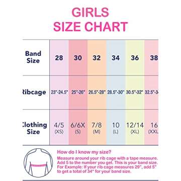 Fruit of the Loom Girls' Seamless Stretch Sports Bra