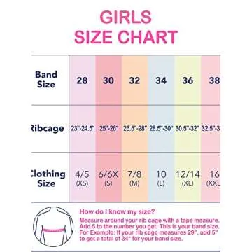 Fruit of the Loom Girls' Seamless Stretch Sports Bra