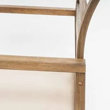 Elegant Emilano Outdoor Acacia Wood Club Chairs Set