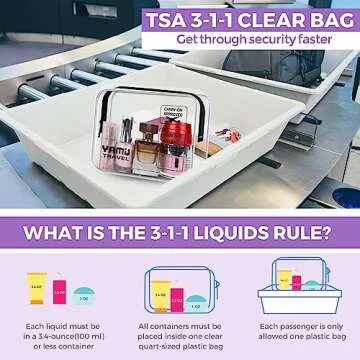 YAMIU Packing Cubes for Suitcases, 7 Pcs luggage organizer bags with Shoe Bag, 2 Waterproof Travel Toiletry Bags, Travel Cubes for Travel Essentials Travel Accessories