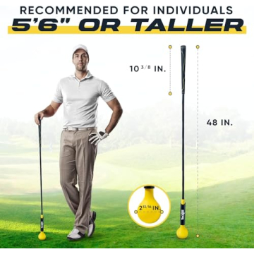 Yes4All Golf Swing Trainer – Improve Flexibility and Rhythm
