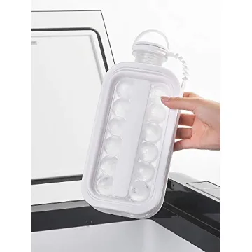 Portable Ice Maker - LittleStar 2 in 1 Ice Cube Tray