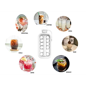 Portable Ice Maker - LittleStar 2 in 1 Ice Cube Tray