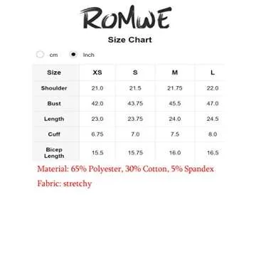 Romwe Women's Loose Casual Long Sleeve Rainbow Print Pullover Sweatshirt Top White S