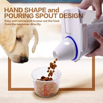 Airtight TIOVERY Dog Food Storage Container for Pet Owners