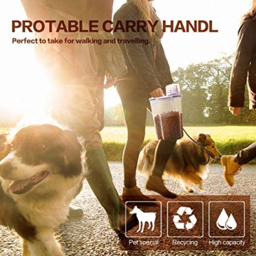 Airtight TIOVERY Dog Food Storage Container for Pet Owners