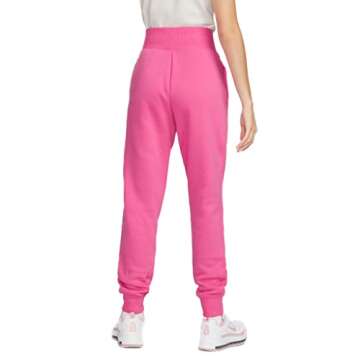 Nike Sportswear Phoenix Fleece Women's High-Waisted Joggers, Pinksicle/Sail, M Regular US