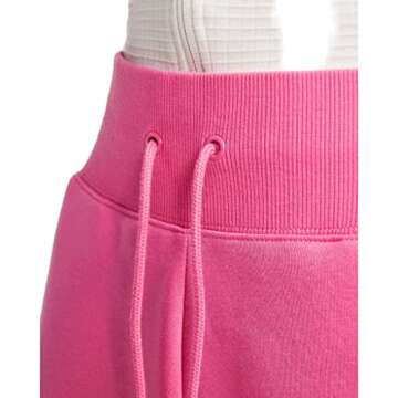 Nike Sportswear Phoenix Fleece Women's High-Waisted Joggers, Pinksicle/Sail, M Regular US