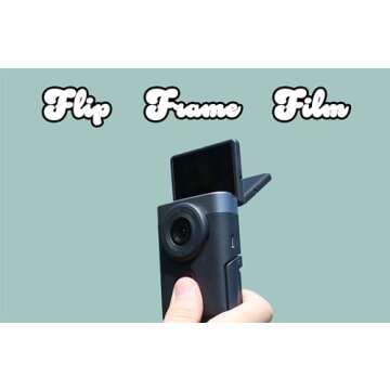 Canon PowerShot V10 Camera, Content Creator Compact Vlog Camera, Fixed 19mm Wide-Angle Lens, 4K Vide...