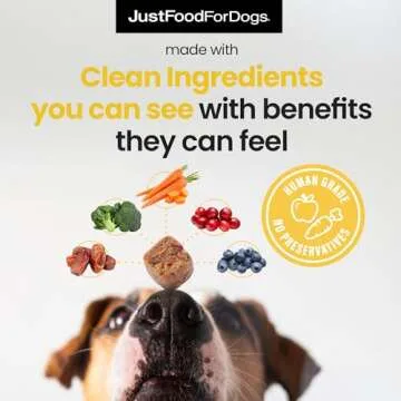 JustFoodForDogs Hip + Joint Mobility Chews for Dogs