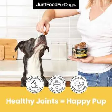 JustFoodForDogs Hip + Joint Mobility Chews for Dogs