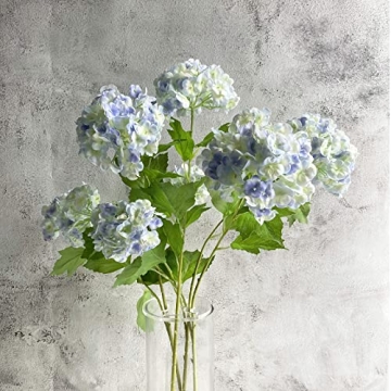 Lifelike YalzoneMet Snowball Viburnum Faux Flowers