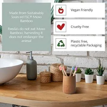 Eco-Friendly Bamboo Toothbrushes for Kids | Wild & Stone