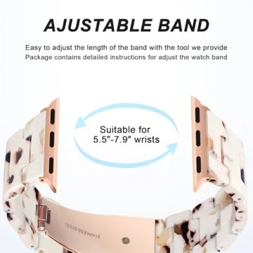 HOPO Elegant Light Resin Apple Watch Replacement Band