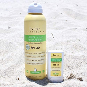 Babo Botanicals SPF 50 Stick Sunscreen - Organic, Natural & Safe