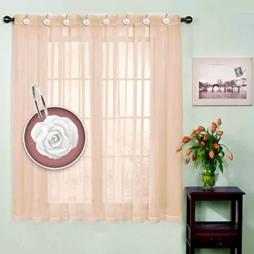 Elegant BEAVO Shower Curtain Hooks for Home Decoration
