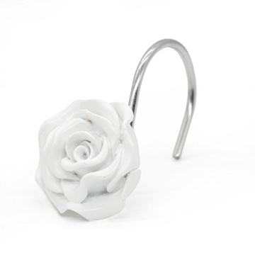 Elegant BEAVO Shower Curtain Hooks for Home Decoration