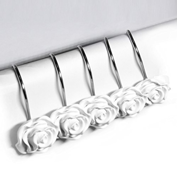 Elegant BEAVO Shower Curtain Hooks for Home Decoration