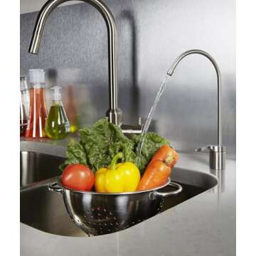 Home Master TMAFC-ERP Artesian Full Contact Reverse Osmosis System, 7-Stages, Patented 2-Pass Alkaline Remineralization, Fast 4.5s Fill Rate, 1:1 Waste Ratio, 8.5” Catalytic Carbon, 5-Yr Limited Parts