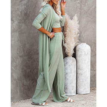 Fessceruna Women's 3-Piece Lounge Set for Comfort