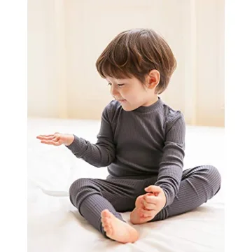 Boys Cozy Long Sleeve Modal Pajamas - 2pc Sleepwear Set