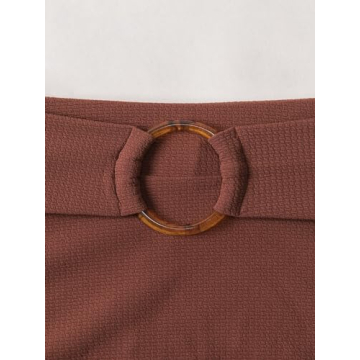 CUPSHE Women's Stylish High Waisted Bikini Set for Summer