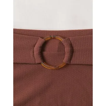 CUPSHE Women's Stylish High Waisted Bikini Set for Summer