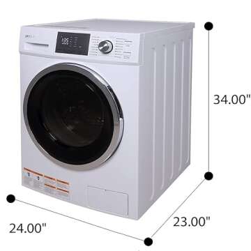 Hamilton Beach 2-in-1 Washer Dryer Combo - Compact & Efficient