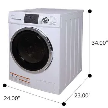 Hamilton Beach 2-in-1 Washer Dryer Combo - Compact & Efficient
