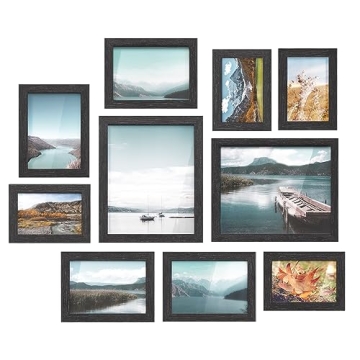 SONGMICS 10-Piece Picture Frame Set for Wall Decor