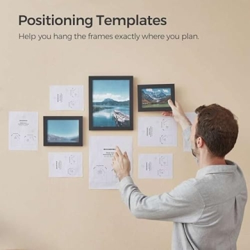 SONGMICS 10-Piece Picture Frame Set for Wall Decor