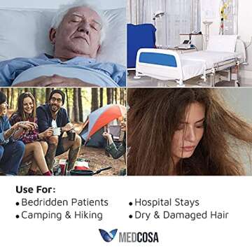 No Rinse Shampoo Caps for Easy Hair Care Convenience