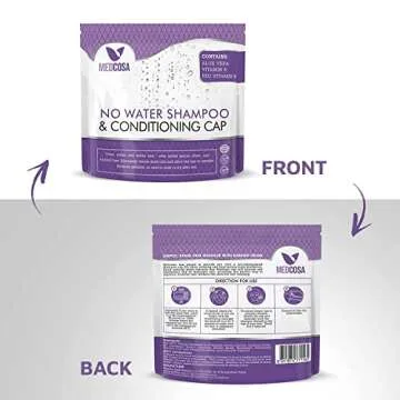 No Rinse Shampoo Caps for Easy Hair Care Convenience
