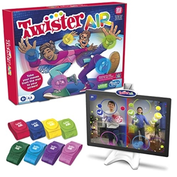 Hasbro Gaming Twister Air Game | AR App Play with Bands | Active Fun for Kids and Adults