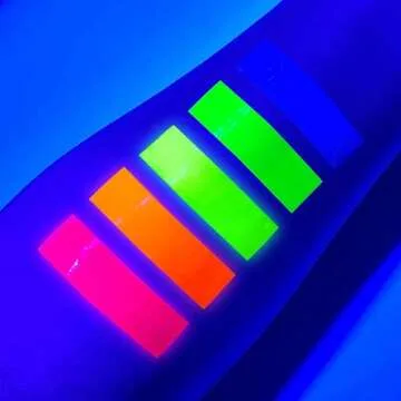 UV Glow Blacklight Face and Body Paint - Neon Colos